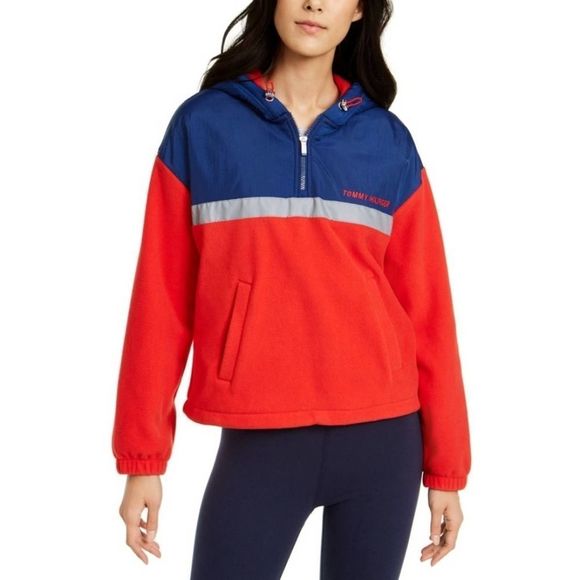 Tommy Hilfiger Tops - Tommy Hilfiger Polar Fleece Zip Hoodie Sweatshirt